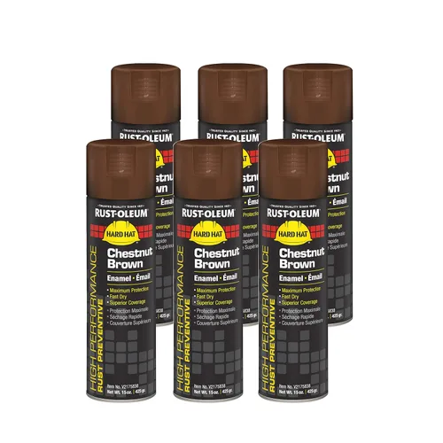 Miniatura 23 de Rust-Oleum V2196838 - Pintura en aerosol de esmalte preventivo de óxido V2100 de alto rendimiento, contenedor de 20 onzas líquidas, relleno de 15