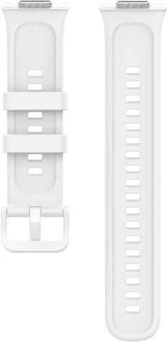 Miniatura 5 de Senter Correas de repuesto de goma suave de liberación rápida para Huawei Watch Fit 2 Smart Watch Blanco