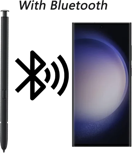 Miniatura 2 de Galaxy S23 Ultra - Lápiz capacitivo con repuesto Bluetooth para Samsung Galaxy S23 Ultra 5G S Pen Stylus Pen con control remoto S23 Ultra S Pen Negro
