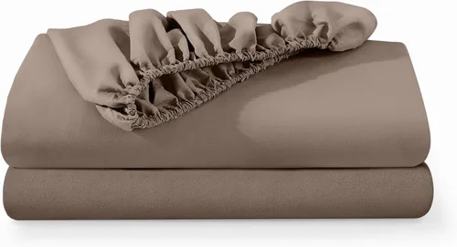 Miniatura 23 de Bare Home - Paquete de 2 sábanas bajeras tamaño King de microfibra ultrasuave 1800, resistente a las arrugas, bolsillo profundo (tamaño King, blanco)