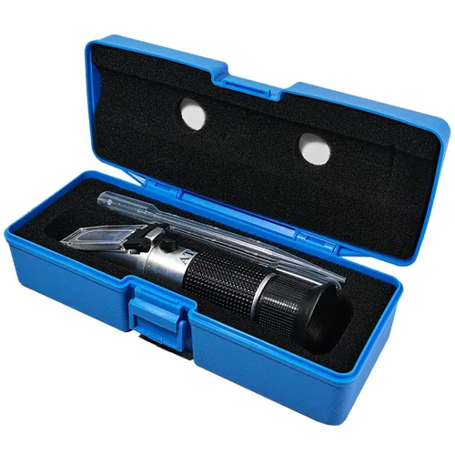 Miniatura 6 de Refractómetro de refrigerante anticongelante 4 en 1 DEF para sistema anticongelante de automóviles, líquido de escape diesel, ácido de batería