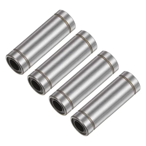 Miniatura 10 de uxcell 12 rodamientos lineales de bolas LM6UU, diámetro de diámetro de 0.236 in, diámetro exterior de 0.472 in, longitud de 0.748 in, rodamiento