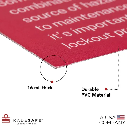 Miniatura 3 de TRADESAFE Requisitos de la hoja de datos de seguridad y póster de peligro, póster de seguridad OSHA de 18 x 24 pulgadas para lugares de trabajo