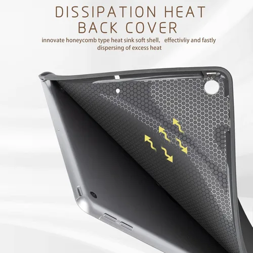 Miniatura 6 de Funda para iPad de 9ª generación, funda para iPad de 7ª generación, para iPad de 8ª generación, fundas de 10.2 pulgadas, a prueba de golpes
