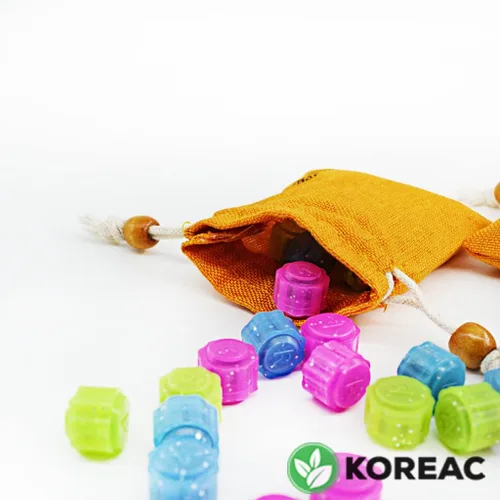 Miniatura 4 de _Gonggi Konggi Gong Gi Korean Jacks Jack Stone Game 15 piezas Niños adultos Juego cerebral una bolsa de la suerte