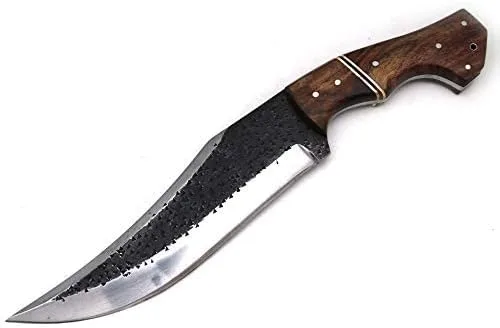 Miniatura 2 de Cuchillo Wild Turkey de hoja fija, acero al carbono, con funda de cuero