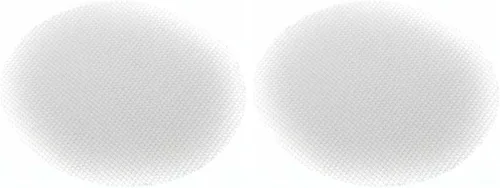 American Metalcraft BTTL11 - Tapete para bandeja de barra, transparente, 11 pulgadas de diámetro (paquete de 2)