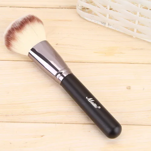 Miniatura 4 de Matto Brocha mineral en polvo – Brocha de maquillaje para gran cobertura, polvo mineral, base de maquillaje, 1 pieza