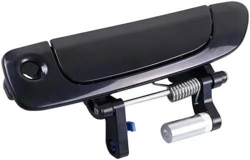 Miniatura 3 de Manija Exterior de Puerta Delantera y Trasera Negra Sin Pintar Compatible con Honda Civic 2001 2002 2003 2004 2005 (Delantera Izquierda)