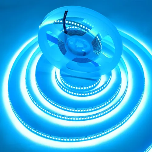 Miniatura 16 de SUYOOULIN Tira de luces LED, AC110V/120V 16.4ft/5m 15000LM SMD 2835 600 LEDs Tiras de luz impermeable IP44 Cinta LED. 2 veces brillo que las tiras