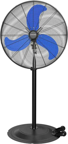 Miniatura 16 de Ventilador de pedestal con motor de CC de 18 pulgadas, ventilador oscilante de alta velocidad de 4900 CFM, control remoto, ventilador de pie