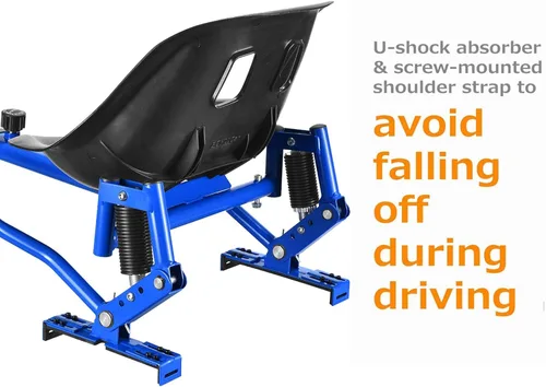 Miniatura 5 de Accesorio para asiento de aeropatineta, para adultos y niños, mejora la absorción de impactos, accesorios para transformar la aeropatineta