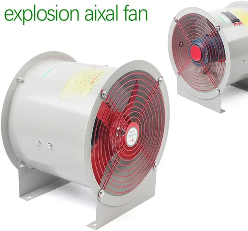 Miniatura 6 de Ventilador de tubo cilíndrico de 16 pulgadas, ventilador axial, ventilador axial de 1450 rpm, ventilador de alta velocidad, ventilador