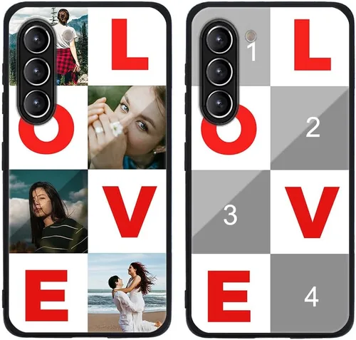 Miniatura 84 de Funda de teléfono personalizada para Samsung Galaxy S22+ / S22 Plus 5G, funda de TPU suave de vidrio templado antiarañazos personalizada con foto