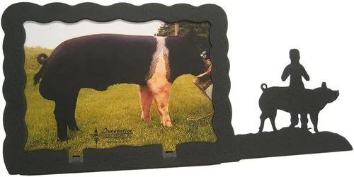 Miniatura 39 de Innovative Fabricators, Inc. American Steel Farm & Ranch - Marco de fotos, tractor de tracción en las cuatro ruedas, paisaje de 5 x 7, fabricado