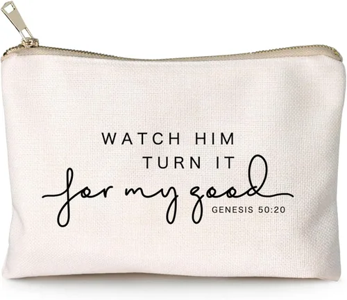 Miniatura 19 de Maybe I Can't Stop The Downpour - Bolsa de cosméticos, regalos para hermanas de Tough Times, regalo para amigas necesitadas, apoyo de amistad