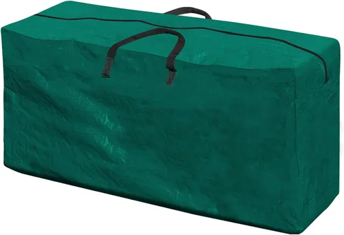 Miniatura 10 de BenefitUSA Bolsa de almacenamiento para árbol de Navidad artificial de alta resistencia (52 pulgadas x diámetro 30 pulgadas para hasta 8 pies, verde)