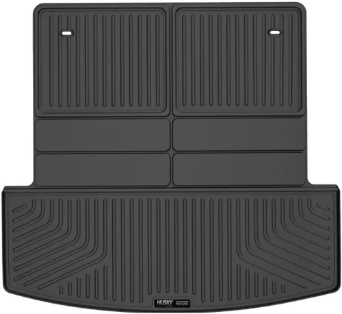 Miniatura 11 de Husky Liners Weatherbeater Alfombrillas para el suelo Compatible con Ford Explorer 2020-2026 Delantero y 2da Fila, 4 piezas Negro - 99321