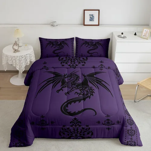 Miniatura 31 de Feelyou Juego de Edredón de Mariposas Coloridas Twin Patrón Impreso de Acuarela Arcoíris Ropa de Cama Acolchada para Dormitorio de Niñas Tie Dye