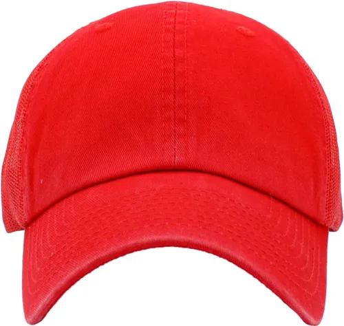 Miniatura 55 de KBETHOS® Gorra de béisbol de algodón ajustable de algodón con corona baja clásica
