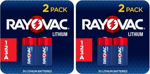 Miniatura 9 de Rayovac Baterías de 123 A (paquete de 8), baterías de litio 123A, ideales para cámaras