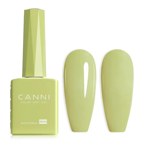 Miniatura 26 de CANNI - Esmalte de uñas de gel rosa claro - 1 unidad de 0.5 onzas, color rosa bebé, color rosa pálido de alto brillo, esmalte de uñas con remojo UV