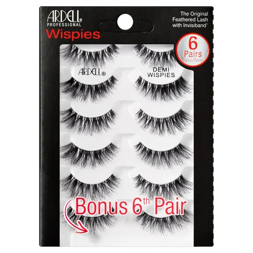 Miniatura 12 de Ardell Paquete de 2 pestañas postizas Demi Wispies Negro Demi Wispies