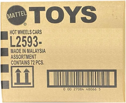 Miniatura 4 de Mattel Hot Wheels caja con 72 autos de juguete fundidos a presión básicos, al azar