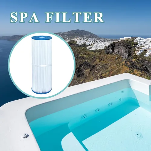 Miniatura 6 de Filtro de spa compatible con PRB25-IN, C-4326, FC-2375, R173429, 8172500, 5X13, filtro de spa de 25 pies cuadrados, paquete de 2