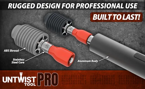 Miniatura 5 de La herramienta Untwist Tool PRO-COMBO separa rápidamente CAT5e, CAT6, CAT6A y CAT7 Micro USB