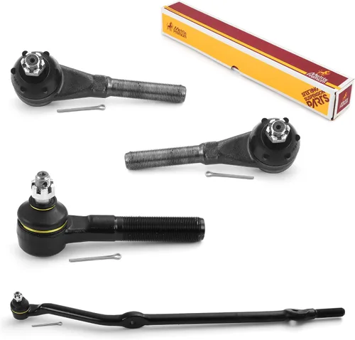 Miniatura 189 de Metrix Premium Chassis Parts - Kit de 4 piezas de extremos de barra de acoplamiento frontal exterior e interior compatible con Nissan Pathfinder