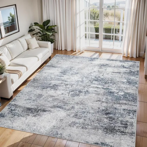 Miniatura 110 de 5x7 Area Rugs for Living Room Rug Washable: Abstract Rug for Dining Room Bedroom Carpet Non Slip 5 by 7 Indoor Modern Nursery Home Office Beige