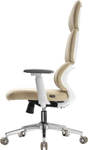 Miniatura 9 de EUREKA ERGONOMIC Remi - Silla de oficina con respaldo alto, silla de oficina de piel sintética con ruedas, silla de escritorio de cuero, silla