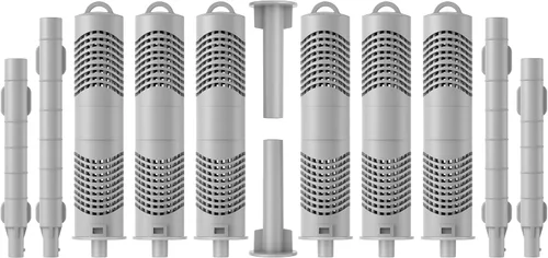 Miniatura 10 de Cartucho de iones de plata mineral para bañera de hidromasaje para cuidado tradicional de spas – Tecnología controlada de liberación de Ag+ 1.05%