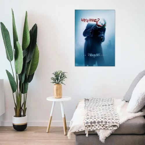 Miniatura 5 de MIGHTYPRINT DC Comics – The Dark Knight Trilogy – Bane – Gotham – Liga de la Justicia – Arte de pared duradero de 17 x 24 pulgadas – No hecho
