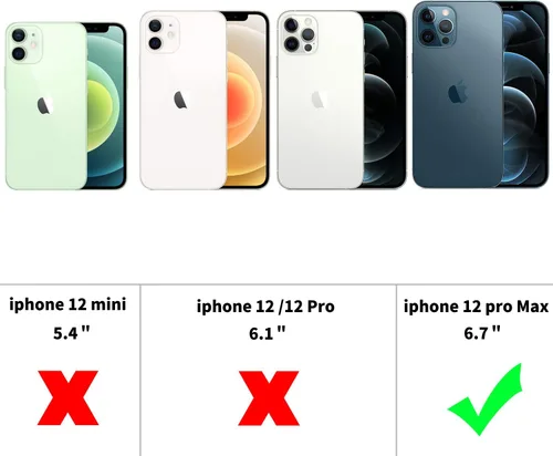 Miniatura 2 de EasyAcc Funda delgada para iPhone 12 Pro Max, 6.7 pulgadas 2020 delgada negro mate TPU Phone 12 Pro Max, carcasa protectora de cuerpo completo