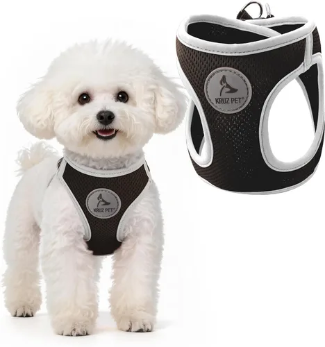 Miniatura 14 de Kruz Arnés para Perro (Pecho 20.5"-22", Peso 20–25 lbs) Athletica Arnés Ajustable de Alta Resistencia Sin Asfixia para Cachorros, Chaleco
