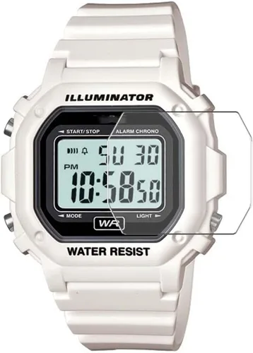 Paquete de 3 protectores de pantalla, compatibles con CASIO F108WH-8A2 F-108WH Series TPU Guard para reloj inteligente inteligente (no protectores