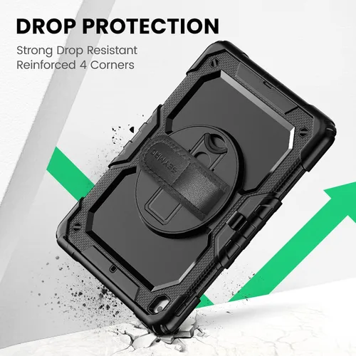 Miniatura 7 de SEYMAC Funda para iPad de 9ª/8ª/7ª Generación Estuche 10.2" 2021-2019, Funda Protectora de Cuerpo Completo Resistente a Prueba de Golpes de Servicio