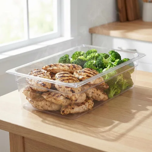 Miniatura 8 de Carlisle FoodService Products StorPlus Contenedor de almacenamiento de alimentos de tamaño completo para servir y almacenar alimentos calientes