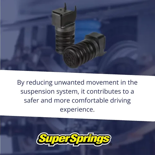 Miniatura 5 de SuperSprings SSR-117-47 SumoSprings negros traseros izquierdo y derecho se ajustan al F150 4x4 2009 2020 Reduce el hundimiento trasero, disminuye