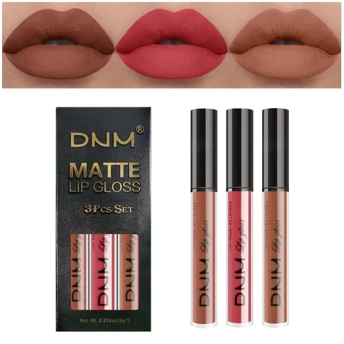 Miniatura 45 de evpct 2 Piezas Lápiz Labial Líquido Verde Esmeralda con Brillo Glitter, Brillo Labial Tinte y Delineador de Labios Retráctil, Set de Maquillaje