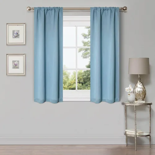 Miniatura 19 de Superior Cortinas Opacas, Oscurecimiento de Habitación, Dormitorio, Cortinas, Cocina, Acentos de Ventana de Sala de Estar, Bloqueo Solar, Térmico