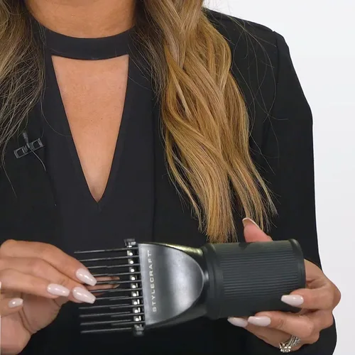 Miniatura 4 de StyleCraft Accesorio difusor profesional para secador de pelo, se adapta a la mayoría de secadores de pelo