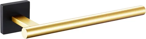 KOKOSIRI Barra de toallas de baño, soportes para toallas de mano, montaje en pared, inodoro, gabinete de cocina, soporte de papel, acero inoxidable,