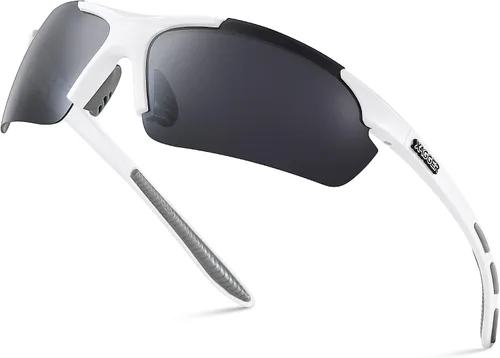 Miniatura 33 de Lentes de sol polarizados deportivos para hombres y mujeres, con diseño envolvente, UV400, para correr, béisbol, sóftbol, ciclismo, conducción