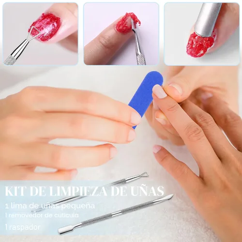 Miniatura 7 de Quitaesmalte Rápido para Esmalte de Uñas en Gel, Quitaesmalte de Gel Mágico Elimina Fácilmente el Esmalte en 3 Minutos, Sin Remojo ni Envoltorio
