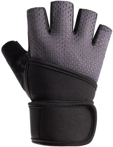 Miniatura 2 de Guantes de entrenamiento completos, guantes unisex con protección completa transpirable de la palma – duraderos, ajuste ajustable para mejora