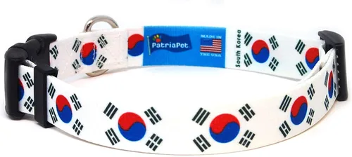Miniatura 2 de Collar de perro con la bandera de Corea del Sur, ideal para vacaciones nacionales, eventos especiales, festivales, días de la independencia y todos