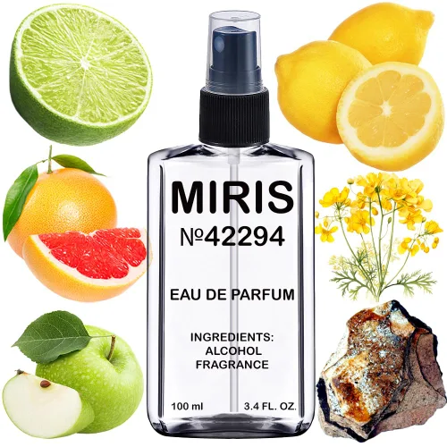 MIRIS No. 42294, Inspired by Elysium Pour Homme, Eau de Parfum de larga duración para hombres, en aerosol, 3.4 fl oz / 3.4 fl oz